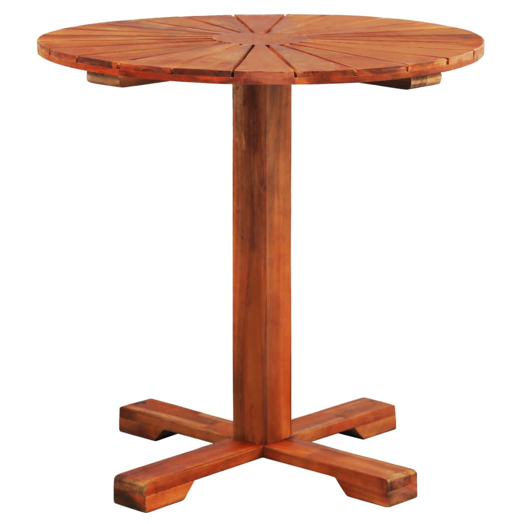 Bistrotisch 70x70 cm Akazie Massivholz